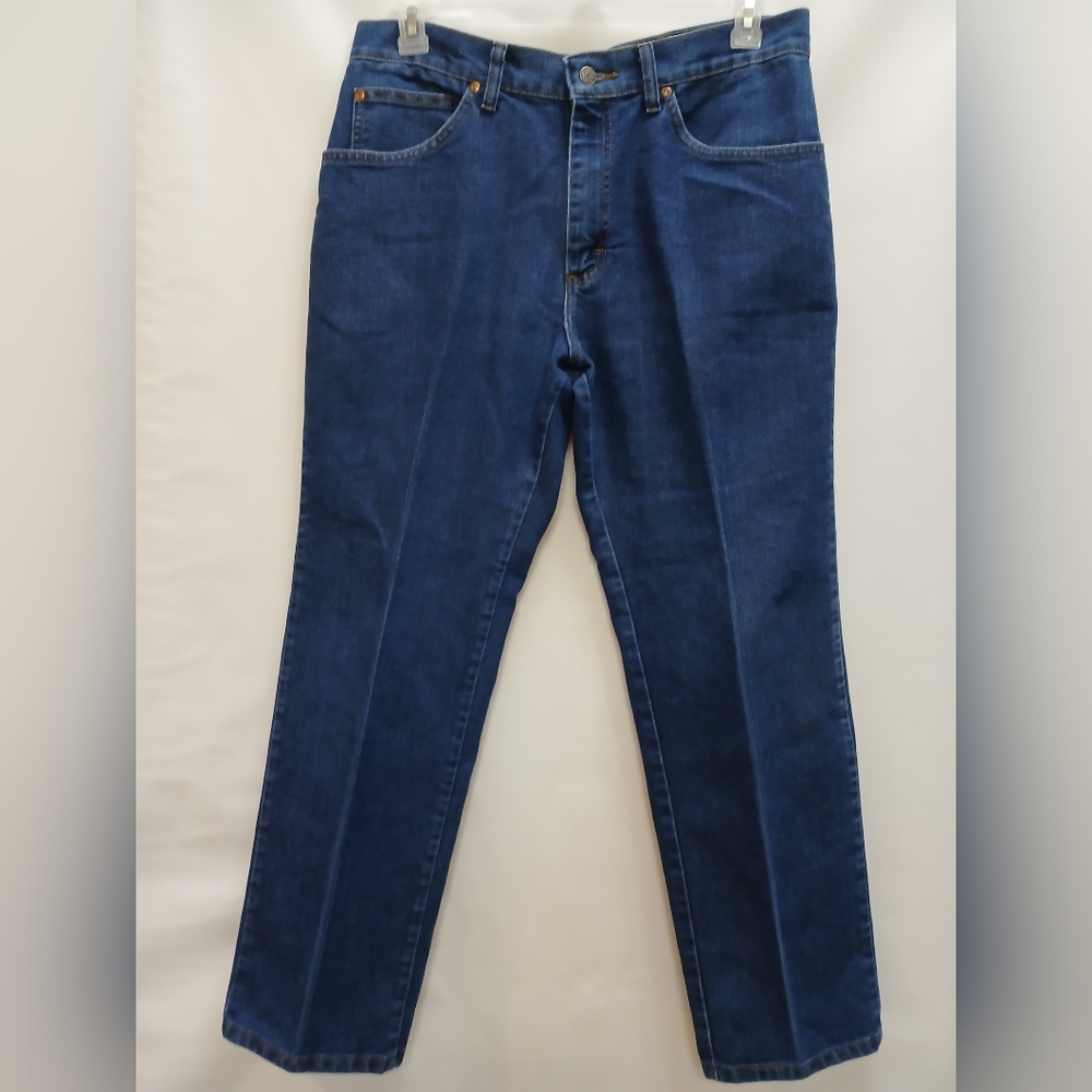 Lee Mens Regular Fit Jeans 34X30 Blue Denim